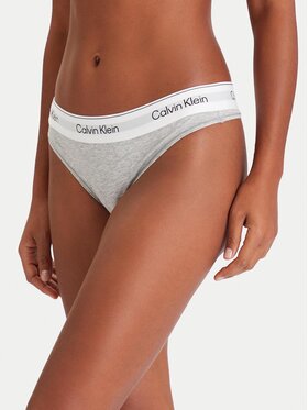 Calvin Klein Underwear Calvin Klein Underwear Chilot tanga LV00QF8518 Gri
