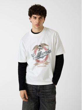 Guess Guess T-Shirt 183251 Bílá Classic Fit