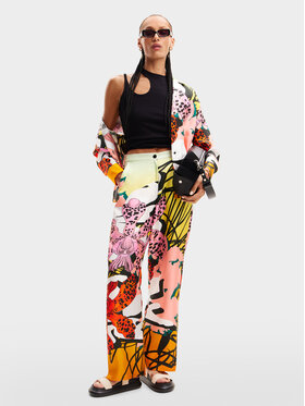 Παντελόνι υφασμάτινο Desigual φωτογραφία