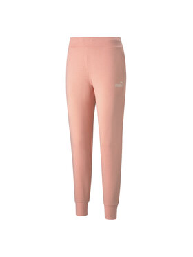 Puma Puma Spodnie dresowe Puma Essential Logo Pants Pomarańczowy Regular Fit