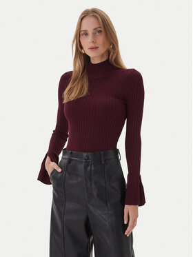 KAOS KAOS Rolák RI1NT052 4005 Bordó Regular Fit