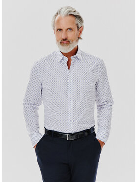 Pako Lorente Pako Lorente Koszula P24WN-1X-010 Biały Slim Fit