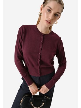 Rinascimento Rinascimento Cardigan Cardigan donna Bordeaux Regular Fit