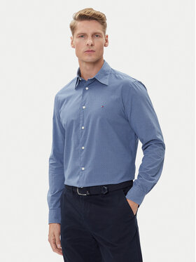 Tommy Hilfiger Tommy Hilfiger Cămașă MW0MW39438 Albastru Regular Fit