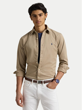 Polo Ralph Lauren Polo Ralph Lauren Cămașă 710937993011 Bej Custom Fit