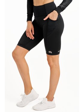 ROUGH RADICAL ROUGH RADICAL Szorty sportowe SPEED X SHORTS Czarny Slim Fit