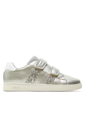 Geox Geox Sneakers J Eclyper Girl J45LRA 000NF C1007 D Argento