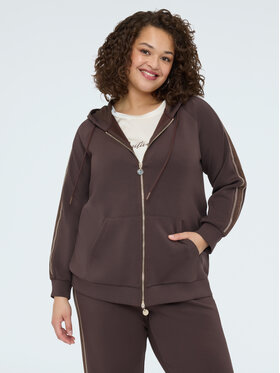 Fiorella Rubino Fiorella Rubino Felpa G837L008912N022 Marrone A-Line Fit