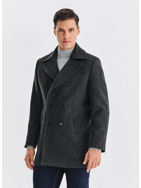 Pako Lorente Pako Lorente Płaszcz zimowy P25WF-7X-004 Szary Classic Fit