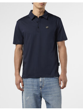 PHILIPP PLEIN PHILIPP PLEIN Polokošile 26257 Tmavomodrá Slim Fit