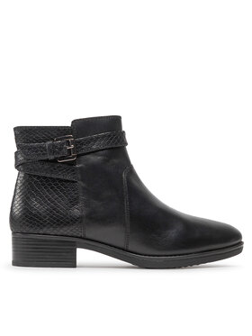 Geox Geox Botine D Felicity E D26G1E 04341 C9999 Negru
