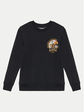 Jack&Jones Junior Jack&Jones Junior Felpa Skull Rock 12259869 Nero Standard Fit