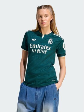 adidas adidas Koszulka techniczna 171562 Zielony Regular Fit