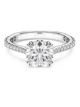 Swarovski Swarovski Pierścionek Stilla coctail 5717932 Srebrny