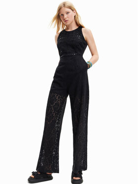 Desigual Desigual Jumpsuit Lua 23SWPK12 Schwarz Regular Fit