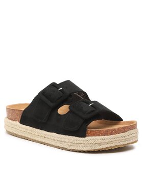 DeeZee Espadrile B210-15 Črna