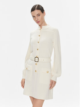 Luisa Spagnoli Luisa Spagnoli Vestito di maglia Miraggio 58125 Écru Regular Fit