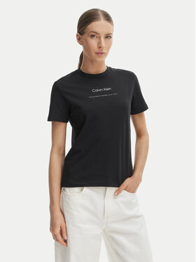 Calvin Klein Jeans Calvin Klein Jeans T-Shirt Classic LV047C811G Černá Regular Fit