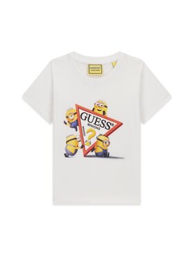 Guess Jeans Guess Jeans Футболка N6YI28 K6652 Білий Regular Fit