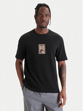 HUGO HUGO Tricou Dobul 50558407 Negru Relaxed Fit