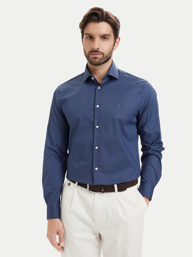 Tommy Hilfiger Tommy Hilfiger Koszula MW0MW43756 Granatowy Regular Fit