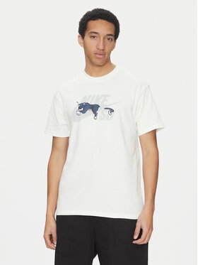 Nike Nike T-shirt FV3496 Écru Regular Fit