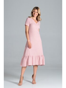 FIGL FIGL Φόρεμα M827 Ροζ Regular Fit