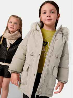 Mayoral Mayoral Parka 4493 Brązowy Regular Fit