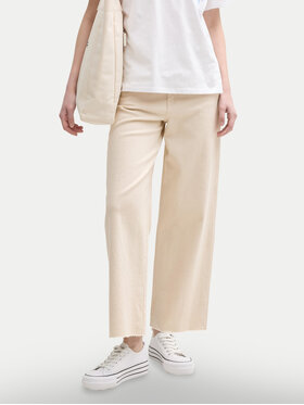 Tom Tailor Denim Tom Tailor Denim Džinsai 1045652 Smėlio Wide Leg