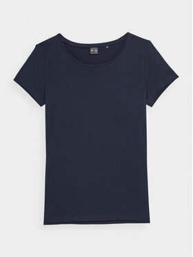 4F 4F T-Shirt 4FMM00TTSHF731-30S Σκούρο μπλε