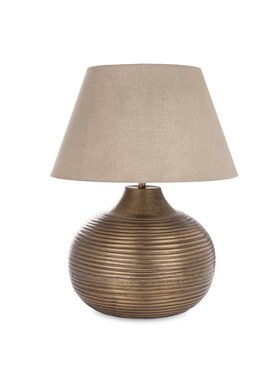 MIAhome MIAhome Lampa stołowa 51x40,5x40,5 cm TAVINI Złoty