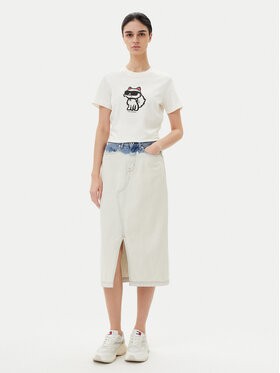 Φούστα τζιν Karl Lagerfeld Jeans