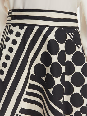 Rinascimento Rinascimento Gonna midi CFC0127529003 Nero Regular Fit