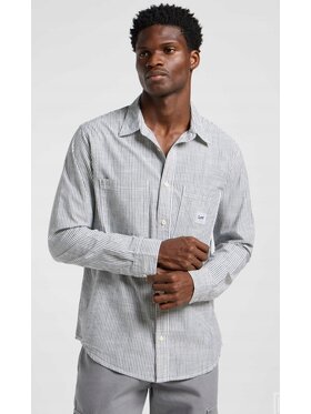 Lee Lee Koszula Workwear Shirt 2.0 Biały Relaxed Fit
