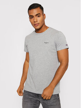 Pepe Jeans Pepe Jeans Tricou Original Basic 3 N PM508212 Gri Slim Fit