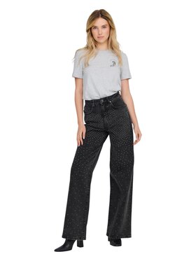 ONLY ONLY Jeansy 15334993 Czarny Regular Fit