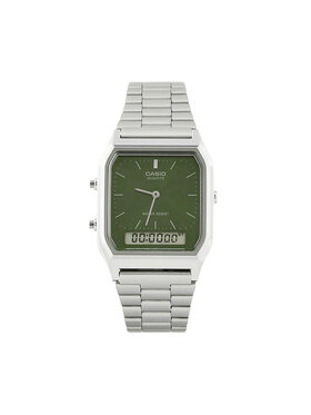 Casio Casio Hodinky Vintage AQ-230A-3AMQYES Stříbrná