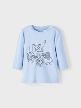 NAME IT NAME IT Bluse 13206935 Blau Regular Fit