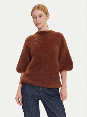 Dixie Dixie Sveter M277Y101A Hnedá Relaxed Fit