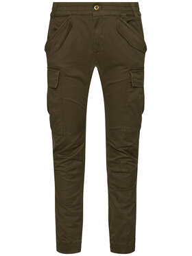 Alpha Industries Alpha Industries Joggery Airman 188201 Зелений Tapered Fit