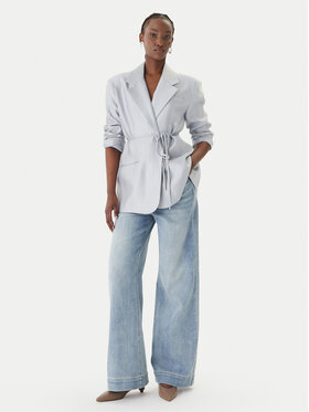 Eleh Eleh Τζιν EL112 Μπλε Wide Leg