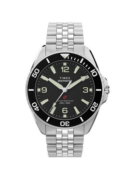 Timex Timex Zegarek TW2Y64500 Srebrny