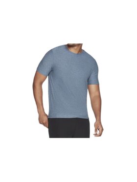 Skechers Skechers T-Shirt MTS360-BLGY Niebieski Regular Fit