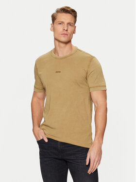 BOSS BOSS T-Shirt Tokks 50502173 Béžová Regular Fit