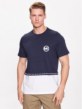 Michael Kors Michael Kors T-shirt CS351I7FV4 Blu scuro Regular Fit