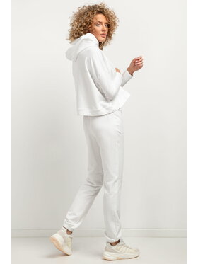Tessita Tessita Bluza T380 Biały Loose Fit