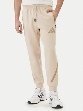 adidas adidas Teplákové nohavice Z.N.E. KE4684 Béžová Regular Fit