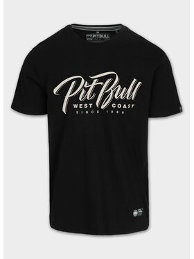 PITBULL PITBULL T-Shirt Koszulka męska EL JEFFE L Czarny Regular Fit