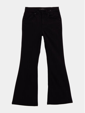 Guess Guess Pantaloni di tessuto J4RB01 WF7H0 Nero Bootcut Fit
