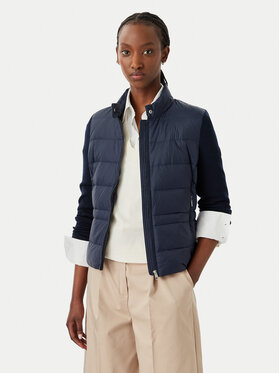 Tommy Hilfiger Tommy Hilfiger Pārejas jaka WW0WW51095 Tumši zils Regular Fit